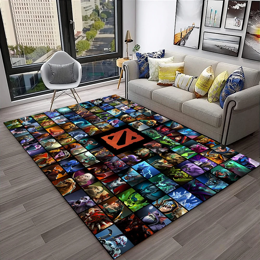 3D Classics Game Dota2 Gamer HD Carpet Rug for Home Living Room Bedroom Sofa Doormat Decor 2 - Dota 2 Merch