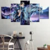 5 Pieces Arts Canvas The Moon Night DotA 2 Beast Warrior Mirana Game Wall Poster Painting - Dota 2 Merch