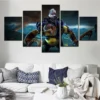 5 Pieces Wall Art Canvas Poster Painting Game Dota 2 Loading Screen Alchemist Picture Print Bedroom - Dota 2 Merch