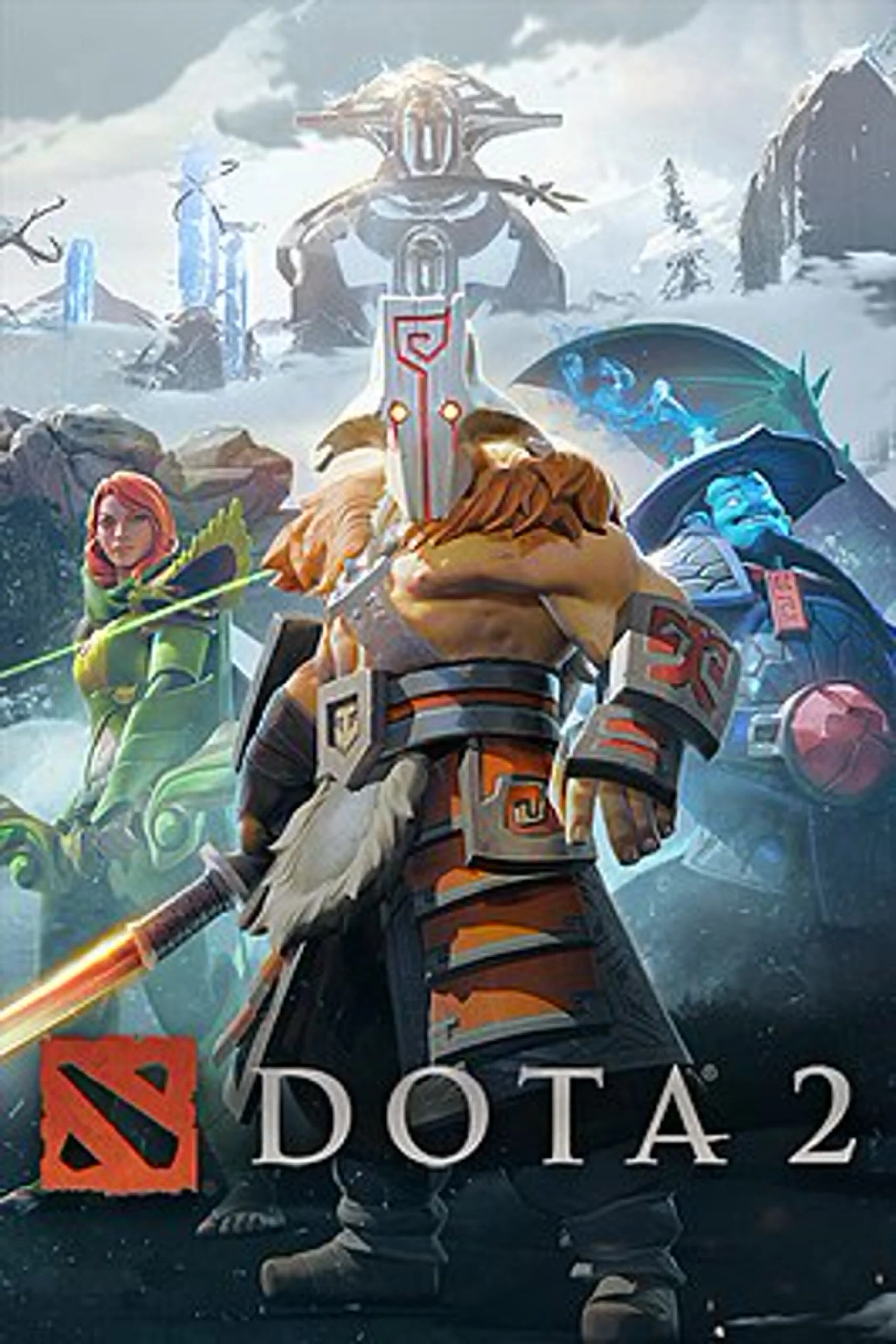 DOTA 2 Retro Poster Vintage poster Wall Decor For Home Dormitory apartment Interior Bar Cafe Decorative 17 - Dota 2 Merch