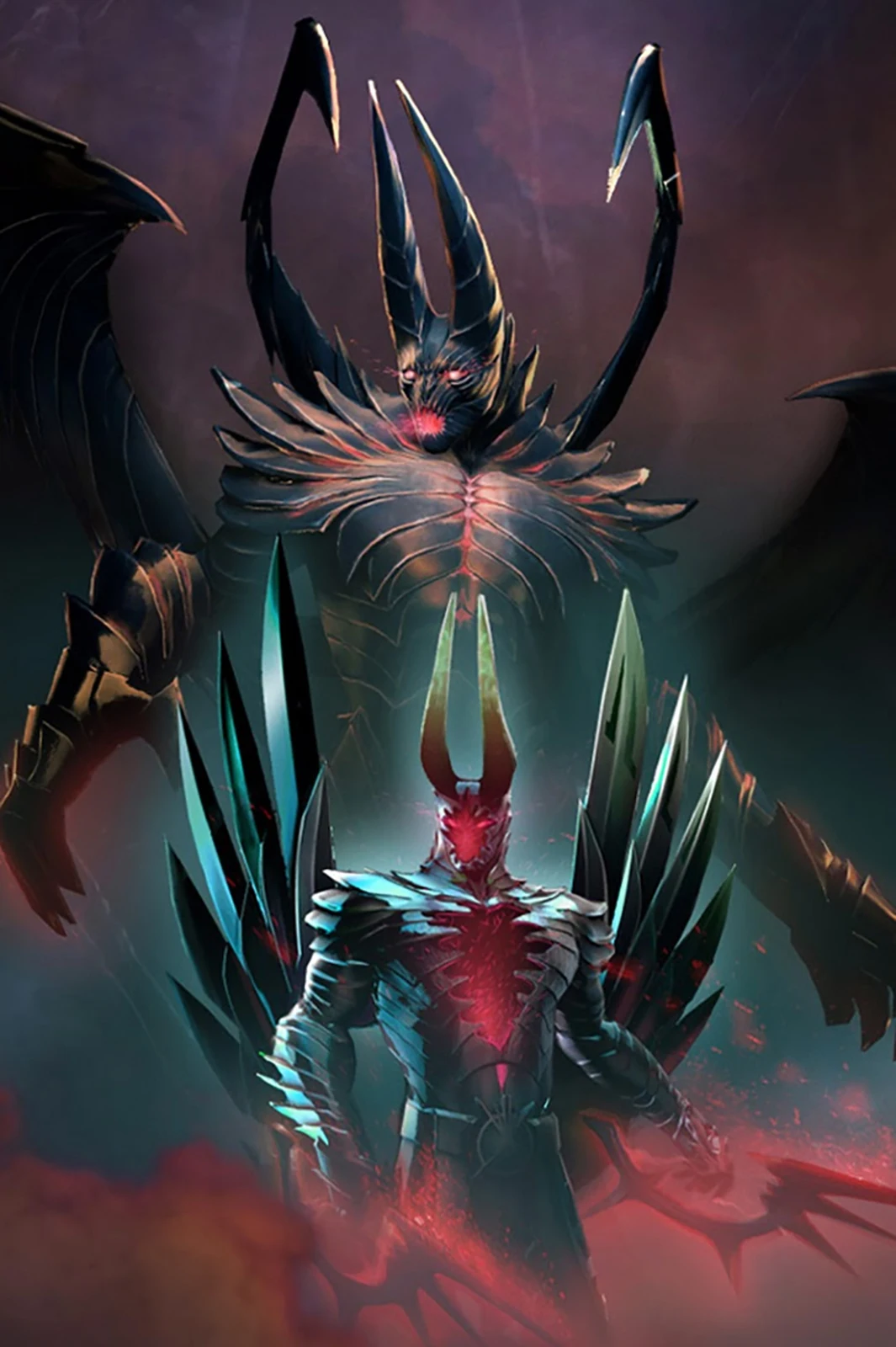 DOTA 2 Retro Poster Vintage poster Wall Decor For Home Dormitory apartment Interior Bar Cafe Decorative 18 - Dota 2 Merch