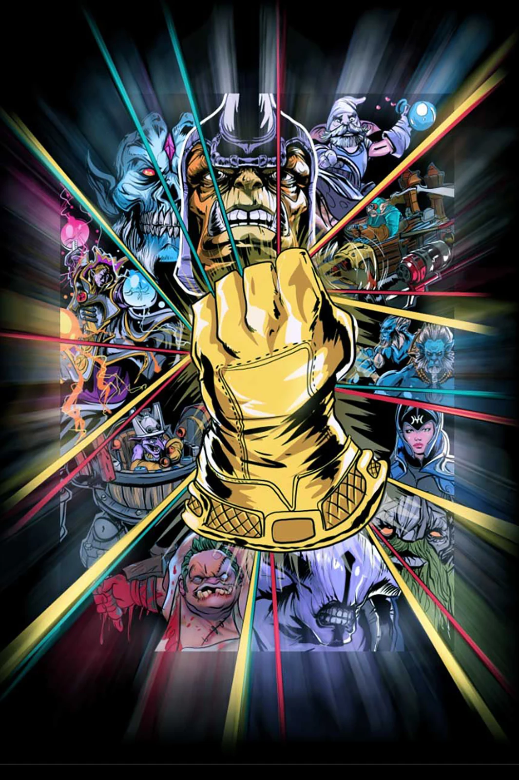 DOTA 2 Retro Poster Vintage poster Wall Decor For Home Dormitory apartment Interior Bar Cafe Decorative 19 - Dota 2 Merch