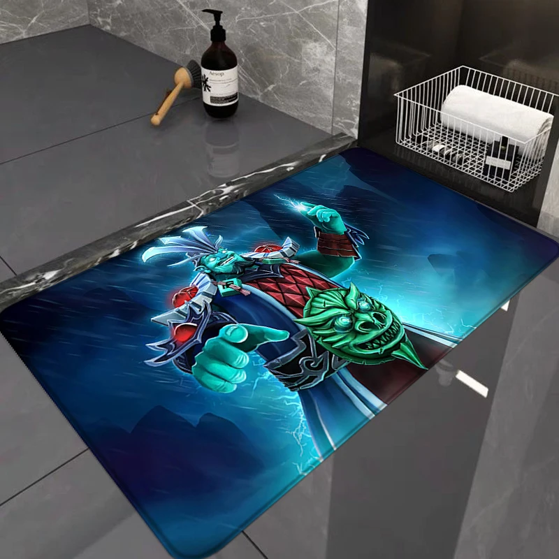 Foot Mat Dota 2 Prayer Rug Mats House Entrance Door Bathroom Room Bath Floor Hallway Home 15 - Dota 2 Merch