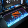 Large for DOTA2 Game Mouse Pad Computer Gaming Accessory LED Light Mousepad RGB Non slip Waterproof 17 - Dota 2 Merch