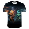 Summer Game Dota 2 3D Print T Shirts Streetwear Casual Men Women Fashion Short Sleeve T 6 - Dota 2 Merch