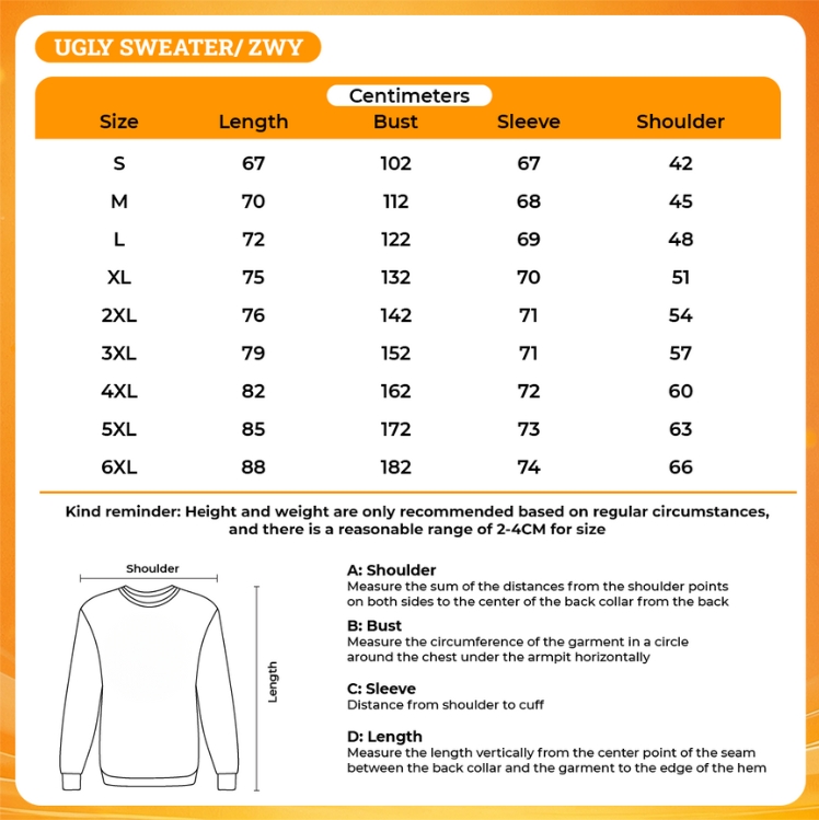 3D UGLY SWEATER - Dota 2 Merch