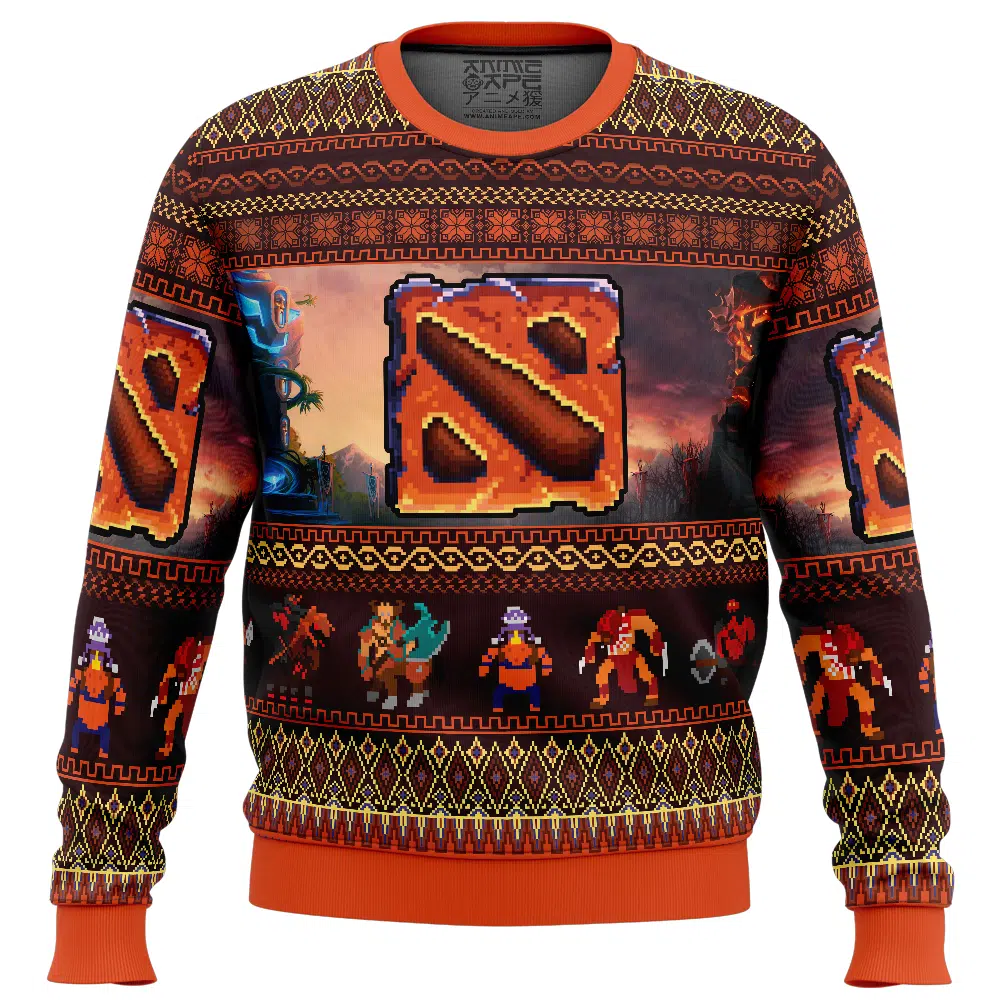 Dire Dota 2 Ugly Christmas Sweater - Dota 2 Merch